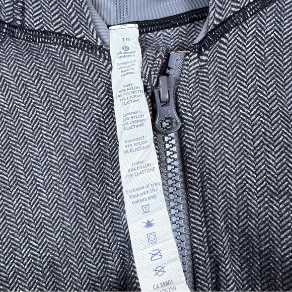 Lululemon Daily Practice Full Zip Hoodie Size 10 - Picture 3 of 4